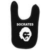 socrates brazil 70s football world cup legend retro Baby Bibs