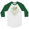 green dragon lager 3/4 Sleeve Shirt