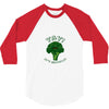one cheer for broccoli 3/4 Sleeve Shirt