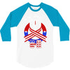 memorial day 2018 911 we will never  fotget 3/4 Sleeve Shirt