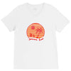 its Summer Time V-Neck Tee