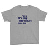 june 6 birthbay Youth Tee