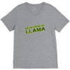 ask me about my llama V-Neck Tee