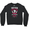 THE POWER OF AN Autism Mom Crewneck Sweatshirt