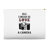 All i Need is Love A Camera Accessory Pouches