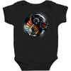daft yin yang Baby Bodysuit
