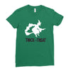 witch halloween fancy Ladies Fitted T-Shirt