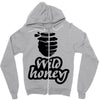 wild honey Zipper Hoodie