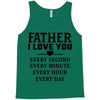 I Love You Father Tank Top