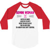 Gemini Woman 3/4 Sleeve Shirt