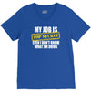 my job is top secret V-Neck Tee
