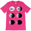 the phases of the moon of laika dog T-Shirt