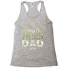 proud army dad Racerback Tank