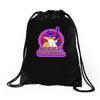 secret squirrel Drawstring Bags