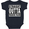 straight outta paradise palms Baby Bodysuit