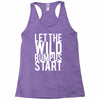 let the wild rumpus Racerback Tank