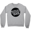 world's okayest dad Crewneck Sweatshirt