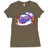 night doodle Ladies Fitted T-Shirt
