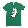 dog or fox Ladies Fitted T-Shirt