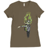 noxious gases may be harmful Ladies Fitted T-Shirt