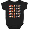 christmas animal Baby Bodysuit