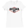 tasty boys Ladies Fitted T-Shirt