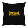 rocky balboa the italian stallion Throw Pillow