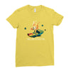 chaos and destruction Ladies Fitted T-Shirt