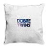 Dobre Twins Throw Pillow