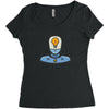 ide lamp Women's Triblend Scoop T-shirt