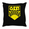 ossi fdj ddr Throw Pillow