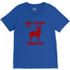 deer hunter body piercing by remington black tee shotgun rifle hunting V-Neck Tee