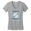 Pappy is my Name Fishing Is My Game Women's V-Neck T-Shirt