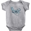 sea emperor transparent buffalo Baby Onesie