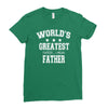 worlds greatest farter funny fathers day new men t shirt w10 Ladies Fitted T-Shirt