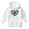 cat love paw Youth Hoodie