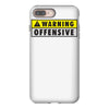 warning offensive mens funny iPhone 8 Plus