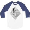 surf nose 3/4 Sleeve Shirt