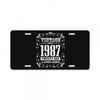 vintage made in 1987 perfectly aged a living legend License Plate
