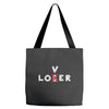 Loser - Lover Tote Bags