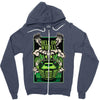 hell on wheels version two Zipper Hoodie