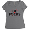 Be Focus Women's Triblend Scoop T-shirt