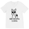 no drama llama V-Neck Tee