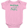 shell yeah turtle Baby Onesie