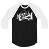 4x4 truck cross bone skull 3/4 Sleeve Shirt