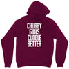 chubby girls cuddle better Unisex Hoodie