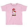 mario licking toad Toddler T-shirt