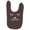 whiskers cat dog cute puppy animal baseball jersey Baby Bibs