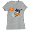 my morning sidekick Ladies Fitted T-Shirt