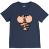 ripped muscles, six pack, V-Neck Tee